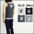 SKULL JEANS【スカルジーンズ】スカルプリント・ウェルトタンクトップ