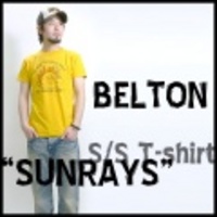 その他国内ブランド【BELTON】半袖プリントTシャツ”SUNRAYS”