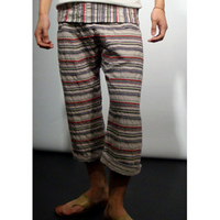 【50%OFF】Hobo's Border Over Dyed Sarrouel Pants:イエロールビー[YELLOWRUBY]