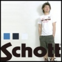 Schott【ショット】半袖プリントTシャツ”BODY&PRINT SHOP”