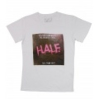 HALF MAN(ハーフマン) H.A.L.F.Tee (White) HMPT10017