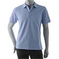 ARMANI COLLEZIONI[アルマーニ・コレツィオーニ]　鹿の子ポロシャツ[スカイブルー]