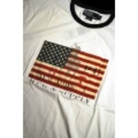 POLO RALPH LAUREN(ポロラルフローレン) Classic-Fit Big Pony Flag Tee【WHITE】