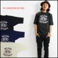 WAREHOUSE【ウェアハウス】5分袖フットボールＴシャツ「WILSON」【送料無料】