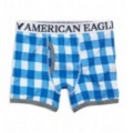 アメリカンイーグル メンズAE PLAID BOXER BRIEF (Tidal Blue)