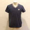 モンクレール MONCLER 10S/S メンズ Tシャツ/ネイビー ホワイト 30％OFF