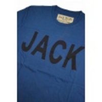 Jack Wills(ジャックウィルス)　MONREITH PRINT SS TEE Tシャツ【BLUE】