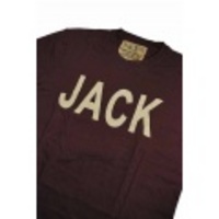 Jack Wills(ジャックウィルス)　MONREITH PRINT SS TEE Tシャツ【Purple】