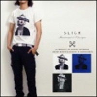 SLICK【スリック】ソフト天竺プリント半袖Tシャツ「UNDER THE INFLUENCE」