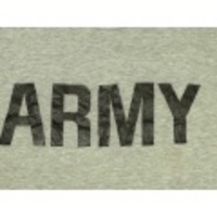 XL★古着ビンテージTシャツ 80年代 ARMY グレー霜降