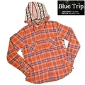 《39％ＯＦＦ》　ＥＤＷＩＮ　Ｂｌｕｅ　Ｔｒｉｐ　ニットシャツパーカー