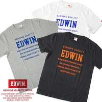 《49％ＯＦＦ》　ＥＤＷＩＮ　ＢＡＳＩＣ　ビッグロゴ英文字プリントＴシャツ