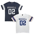 《67％ＯＦＦ》　ＲＵＳＳＥＬＬ　ＬＩＮＥ　ＦＯＯＴＢＡＬＬ　Ｈ／Ｓ　Ｔシャツ　７２８２０１