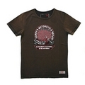 《80％ＯＦＦ》　ＥＤＷＩＮ　ＲＶ　ＵＳＥＤ　ＤＡＭＡＧＥＤ　ＢＩＫＥＲ　ＰＲＩＮＴ　Ｈ／Ｓ　Ｔシャツ　５３５５６１