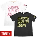 ＥＤＷＩＮ　ＢＡＳＩＣプリントＴシャツ（グラフィック風ロゴ）　【ネット限定】