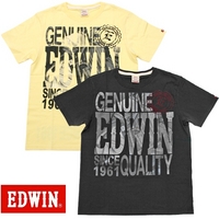 ＥＤＷＩＮ　ＢＡＳＩＣプリントＴシャツ（デニムロゴ）　【ネット限定】