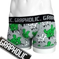 ＧＲＡＰＨＯＬＩＣ　メロボーイプリントボクサーブリーフ　【ネット限定】