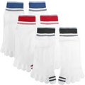 Ｈａｎｅｓ（ヘインズ）　３足組メンズ　５本指ソックス　ホワイト　【ネット限定】