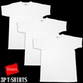 Ｈａｎｅｓ（ヘインズ）　３枚組　ＷＯＲＫＥＲクルーネックＴシャツ　【ネット限定】
