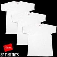 Ｈａｎｅｓ（ヘインズ）　３枚組　ＷＯＲＫＥＲクルーネックＴシャツ　【ネット限定】