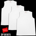 Ｈａｎｅｓ（ヘインズ）　３枚組　ＷＯＲＫＥＲクルーネックサーフシャツ　【ネット限定】