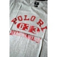 POLO RALPH LAUREN(ポロラルフローレン) Slim Custom-Fit Varsity Tee【Heather】