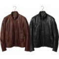 SABLE CLUTCH (セーブル クラッチ) GARAGE SINGLE ZIP JACKET -RAMB LEATHER  SC03-056 ※こちらは予約商品です。