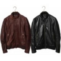 SABLE CLUTCH (セーブル クラッチ) SINGLE RIB RIDERS JACKET -RAMB LEATHER  SC03-057 ※こちらは予約商品です。