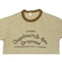 S★古着ビンテージTシャツ 70年代 LYKES 茶霜降リンガー