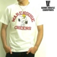 WAREHOUSE【ウェアハウス】WAREHOUSE×PEANUTSコラボＴシャツ」【送料無料】