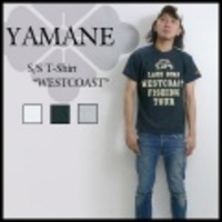 YAMANE【ヤマネ】プリントTシャツ”WESTCOAST”【送料無料】