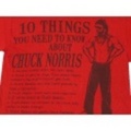 M★古着Tシャツ CHUCKNORRIS 赤