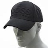 BOSS HUGOBOSS[ボス ヒューゴボス]　ウール混ゴルフキャップ[ブラック]