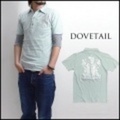 Dovetail【ダブテイル】タイトシルエット箔プリントポロシャツ【40%OFF】【返品・交換不可】