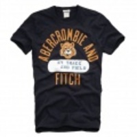 Abercrombie&Fitch　アバクロ メンズプリント半袖Tシャツ Cellar Mountain ネイビー M,L,XLサイズ