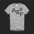 Abercrombie&Fitch　アバクロ メンズ半袖Tシャツ Gray M,Lサイズ