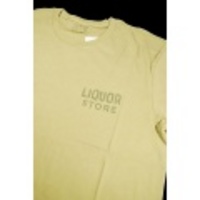 J.CREW(Jクルー) Liquor Store drinks graphic tee【Moss】