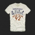 【激安即日発送】(訳アリ) Abercrombie&Fitch アバクロ メンズ半袖Tシャツ Beaver Meadows Lサイズ