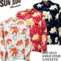 SunSurf（サンサーフ）アロハシャツ SS24845【GOLDFISH L/SLEEVE】