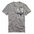 アメリカンイーグル メンズAE 77 APPLIQUE T (Derby Grey Heather)