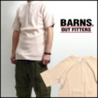 BARNS【バーンズ】ヘンリーネックサーマルカットソー【30%OFF】