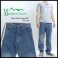 MANASTASH【マナスタッシュ】デニムイージーパンツ【送料無料】