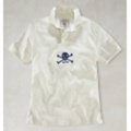 POLO RUGBY(ポロラグビー) ANDOVER SKULL & BONES RUGBY【CREAM】