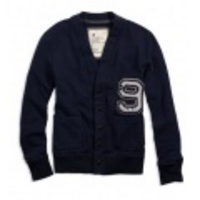 アメリカンイーグル メンズAE Letterman’s Cardigan (Basic Navy)