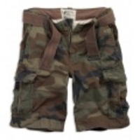 アメリカンイーグル メンズAE RIPSTOP CARGO SHORTS (Olive Camo)