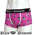 Ｂｌａｃｋ　Ｄｉａｍｏｎｄ　スカルプリントボクサーブリーフ　【ネット限定】