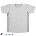 Ｃｈａｍｐｉｏｎ（チャンピオン）　先染めストライプ柄リバースウィーブＴシャツ　【ネット限定】