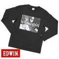 ＥＤＷＩＮ　ＢＡＳＩＣプリント　Ｔシャツ　（デニム）　【ネット限定】