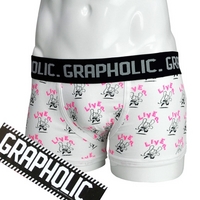 ＧＲＡＰＨＯＬＩＣ　メロボーイプリントボクサーブリーフ　【ネット限定】