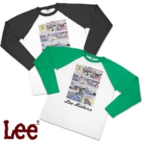 Ｌｅｅ　ベーシックラグラン　プリントＴシャツ　（コミック風）　【ネット限定】